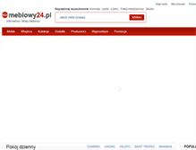 Tablet Screenshot of meblowy24.pl